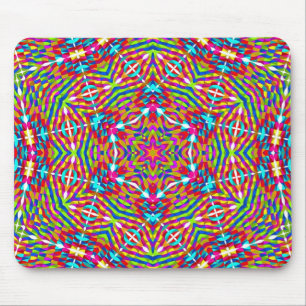 Tapis De Souris Mandala bariolé
