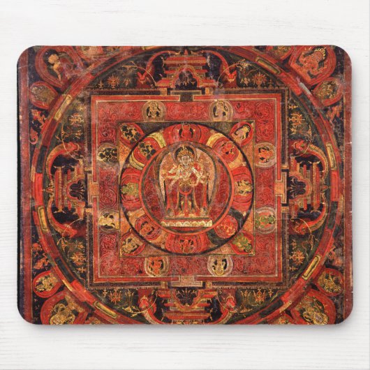 Tapis De Souris Mandala bouddhiste de compassion (Devant)