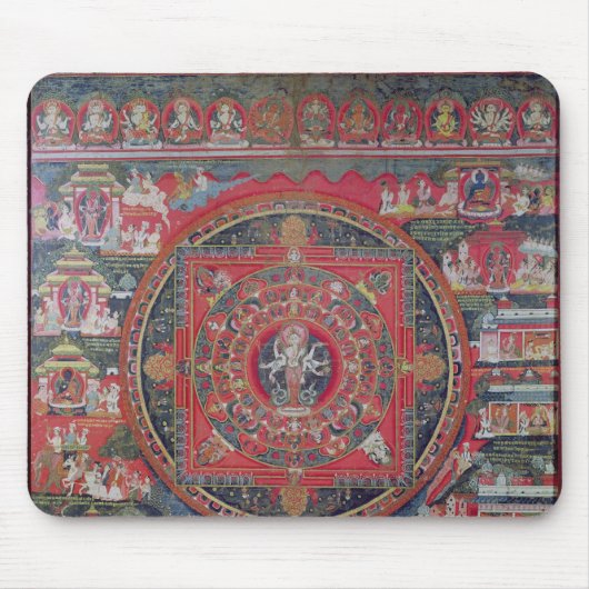 Tapis De Souris Mandala d'Amoghapasa (Devant)