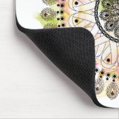 Tapis De Souris Mandala d'aquarelle (Coin)