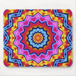 Tapis De Souris Mandala de conception de fiesta