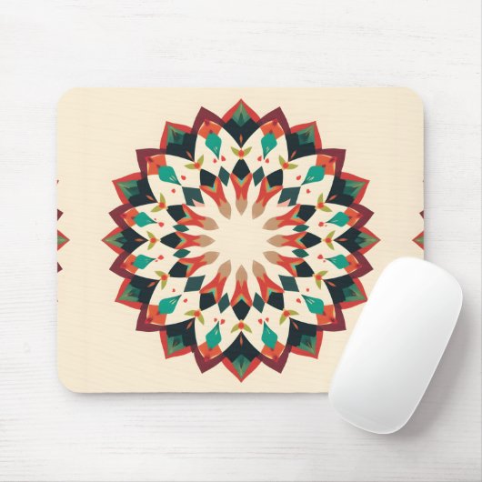 Tapis De Souris Mandala de contributions (Avec souris)