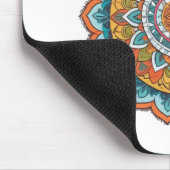 Tapis De Souris mandala de diverses couleurs (Coin)
