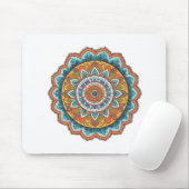 Tapis De Souris mandala de diverses couleurs (Avec souris)