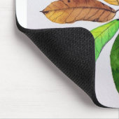 Tapis De Souris Mandala de feuille Mousepad (Coin)