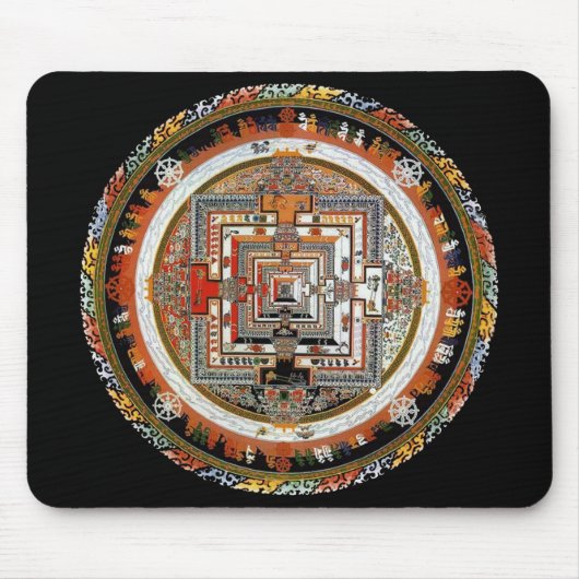 Tapis De Souris Mandala de Kalachakra (Devant)