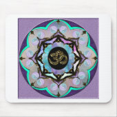 Tapis De Souris Mandala de lune (Devant)