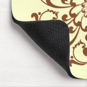 Tapis De Souris Mandala de remous de henné (Coin)