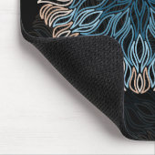 Tapis De Souris Mandala de sable et de mer (Coin)