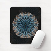 Tapis De Souris Mandala de sable et de mer (Avec souris)