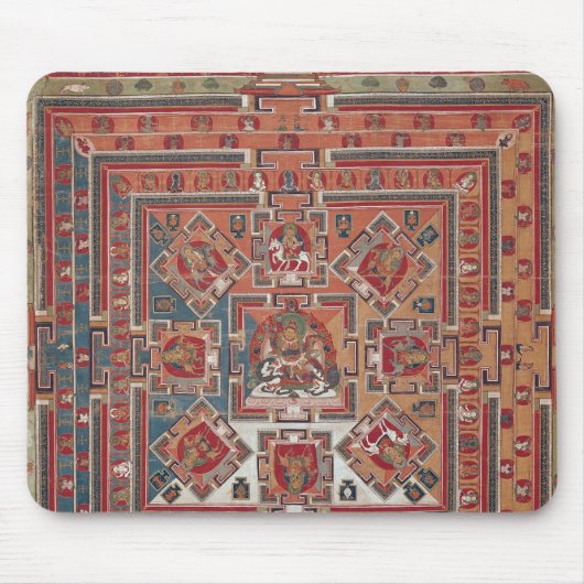 Tapis De Souris Mandala de Vaishravana (Devant)