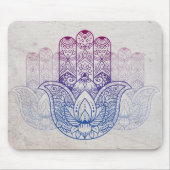 Tapis De Souris Mandala Henna | Lotus Hand (Devant)