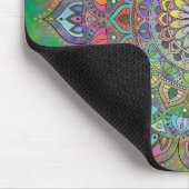 Tapis De Souris Mandala Inde Style 1 (Coin)