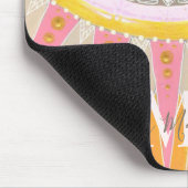 Tapis De Souris Mandala Morning Sun Branché Mousepad (Coin)