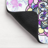 Tapis De Souris Mandala Mousepad (Coin)