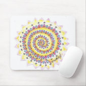 Tapis De Souris Mandala Mousepad de mystère de BargasArtworks (Avec souris)