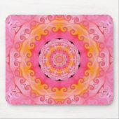 Tapis De Souris Mandala rose (Devant)