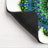 Tapis De Souris Mandala vert bleu (Coin)