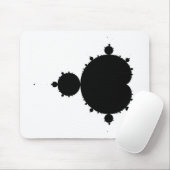 Tapis De Souris Mandelbrot original a placé 01 - fractale Mousepad (Avec souris)