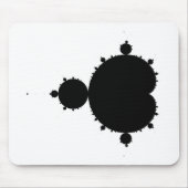 Tapis De Souris Mandelbrot original a placé 01 - fractale Mousepad (Devant)