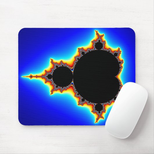 Tapis De Souris Mandelbrot original a placé 03 - fractale Mousepad (Avec souris)