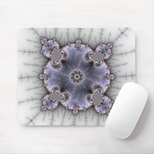 Tapis De Souris Mandelbrot rond - Mousepad fractal (Avec souris)