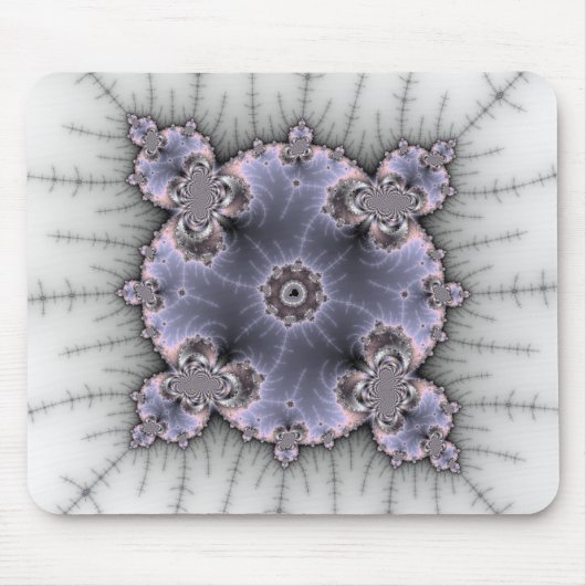 Tapis De Souris Mandelbrot rond - Mousepad fractal (Devant)
