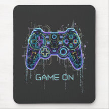 Manette de jeu Cyberpunk - Technologie de jeu néon
