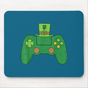 Tapis De Souris Manette de jeu vidéo garçons joueurs irlandais St 