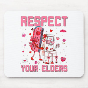 Tapis De Souris Manette de jeu vidéo Respectez vos aînés