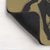 Tapis De Souris Manga, Neko Catgirl Furry Kawaii Loli (Coin)