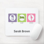 Tapis De Souris Mange Danser Le Sommeil ! (Avec souris)