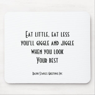 Tapis De Souris Mange un peu