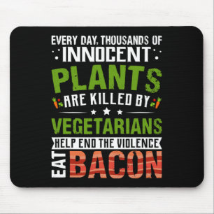 Tapis De Souris Manger Con Anti Vegan Petit déjeuner