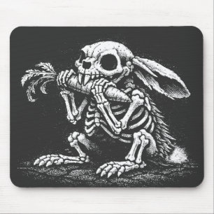 Tapis De Souris Manger des légumes – Lapin mort par BurnsInHell