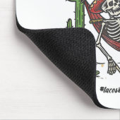 Tapis De Souris Manger des Tacos Caresser des Chiots (Coin)
