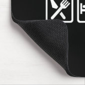 Tapis De Souris Manger Dormir Badminton (Coin)