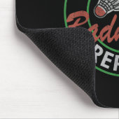 Tapis De Souris Manger Dormir Badminton Répéter (Coin)