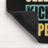 Tapis De Souris Manger Dormir Kickbox Répéter Rétro Kickboxing Box (Coin)