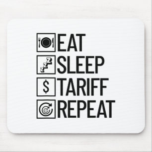 Tapis De Souris Manger Dormir Tarif Répéter Drôle Trump Tarif _1