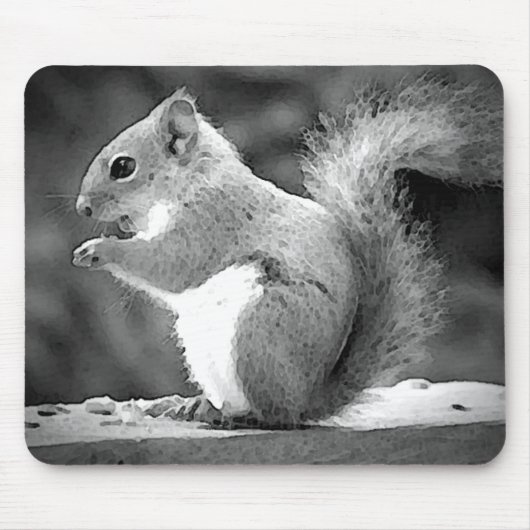 Tapis De Souris Manger l'écureuil (Devant)