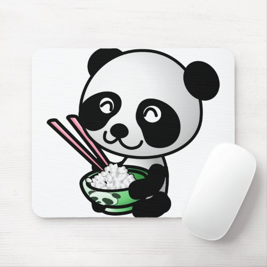 Tapis De Souris Manger Panda (Avec souris)