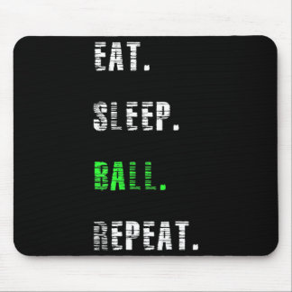 Tapis De Souris Manger Sleep Ball Répéter Basketball Cadeau