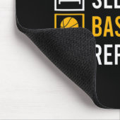 TAPIS DE SOURIS MANGER SOMMEIL BASKETBALL RÉPÉTER (Coin)