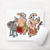 Tapis De Souris Mangez de plus de boeuf (Avec souris)