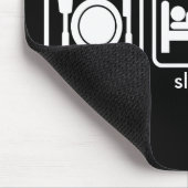 Tapis De Souris Mangez, dormez, basket-ball (Coin)