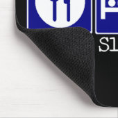 Tapis De Souris Mangez, dormez, jeu (Coin)