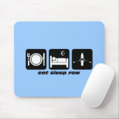 Tapis De Souris mangez la rangée de sommeil (Avec souris)