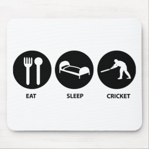 Tapis De Souris Mangez le cricket de sommeil