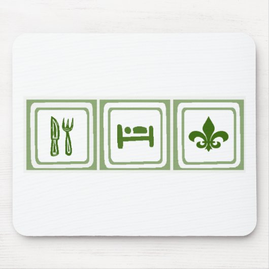 Tapis De Souris Mangez le sommeil… (Devant)